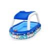 Piscina Hinchable para Niños Bestway Barco 213 x 155 x 132 cm Blanco