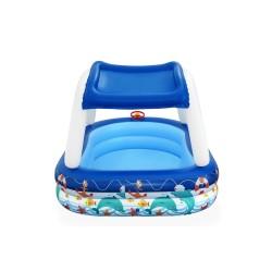 Piscina Hinchable para Niños Bestway Barco 213 x 155 x 132 cm Blanco