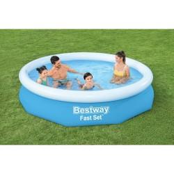 Piscina Hinchable Bestway 305 x 66 cm Azul Blanco 3200 L