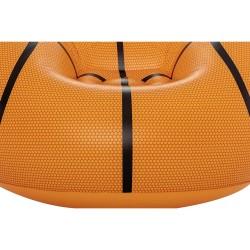 Sillón Hinchable Bestway Baloncesto 114 x 112 x 66 cm Naranja