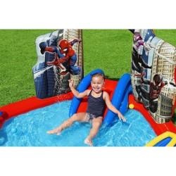 Piscina infantil Bestway Spiderman 211 x 206 x 127 cm Parque de juegos