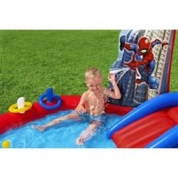 Piscina infantil Bestway Spiderman 211 x 206 x 127 cm Parque de juegos