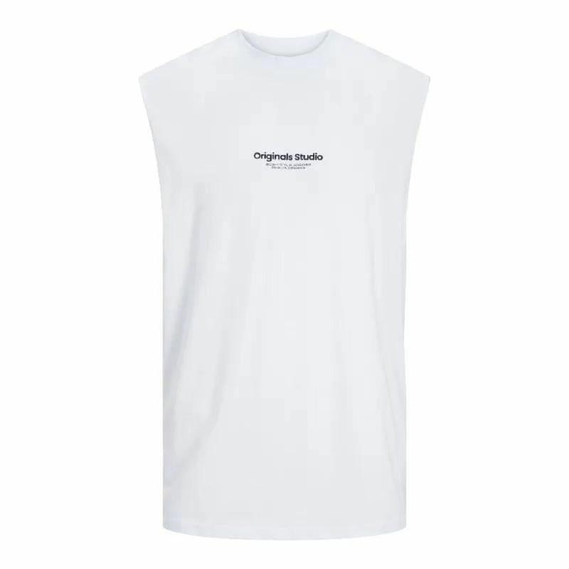 Camiseta para Hombre sin Mangas Jack & Jones  Jovesterbro Blanco