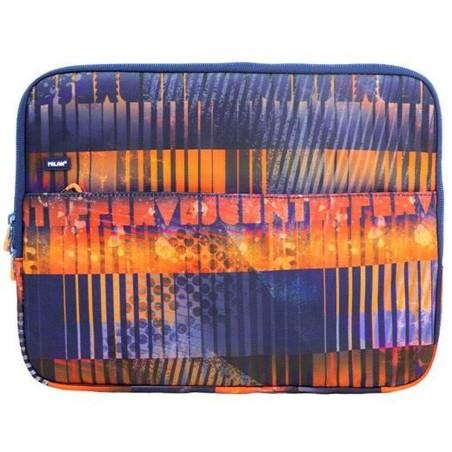 Funda para Portátil Milan Fizz Azul marino Naranja 13" 34,5 x 26 x 2,5 cm