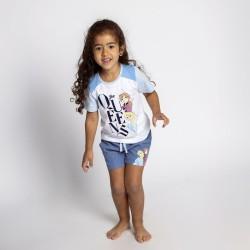 Pijama Infantil Frozen Blanco