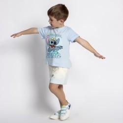 Pijama Infantil Stitch Azul claro