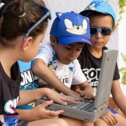 Gorra Infantil con Orejas Sonic Azul