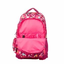 Mochila Escolar con Ruedas Milan Rosa 52 x 34,5 x 23 cm