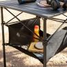 Mesa de Camping Plegable con Cesta y Funda Folble InnovaGoods