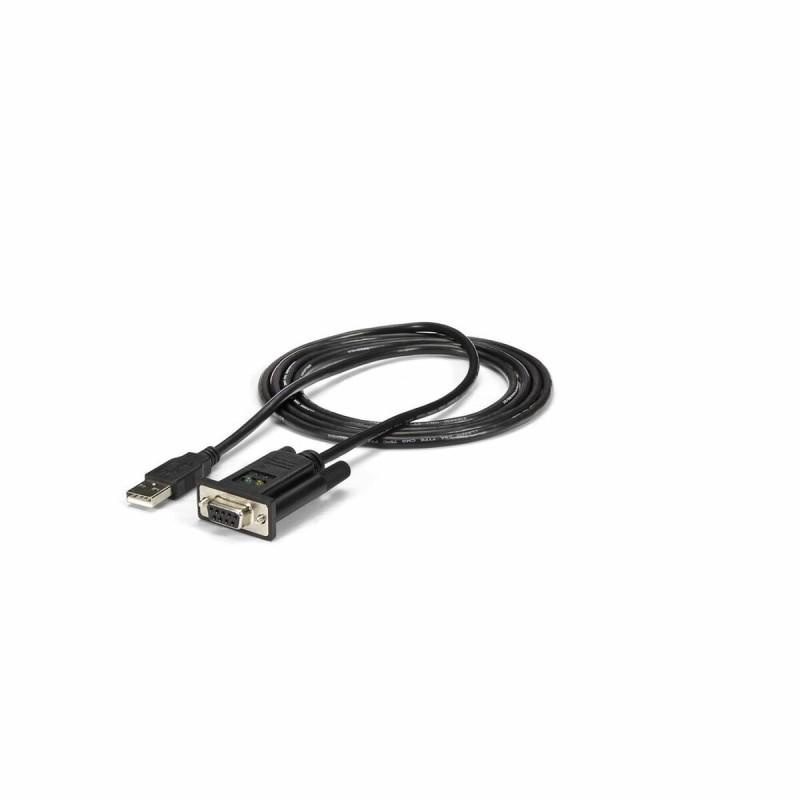 Adaptador USB a RS232 Startech ICUSB232FTN          Negro