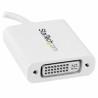 Adaptador USB C a DVI Startech CDP2DVIW             Blanco