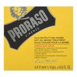 Aceite para la Barba Proraso Wood & Spice (4 x 17 ml)