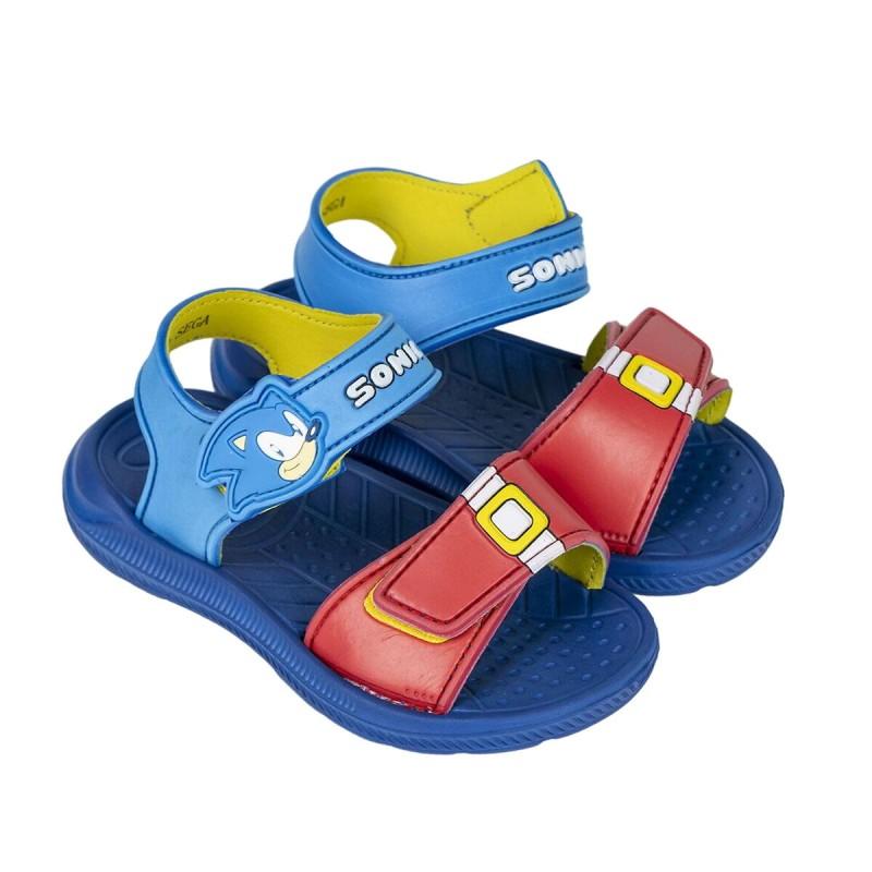 Sandalias Infantiles Sonic Azul oscuro