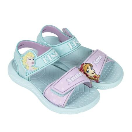 Sandalias Infantiles Frozen Azul claro