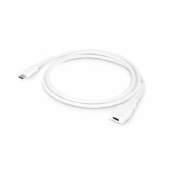 Cable USB C Urban Factory TCE01UF              Blanco