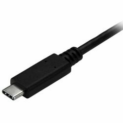 Cable USB A a USB C Startech USB315AC1M           Negro