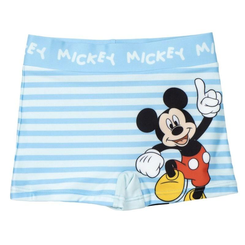 Bañador Boxer Para Niños Mickey Mouse Azul