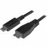 Cable USB a Micro USB Startech USB31CUB1M           USB C Micro USB B Negro