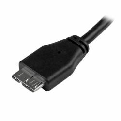 Cable USB a Micro USB Startech USB3AUB15CMS         Negro