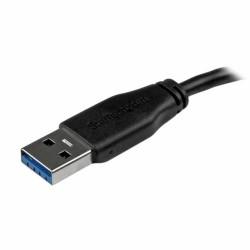 Cable USB a Micro USB Startech USB3AUB15CMS         Negro