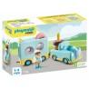 Playset Playmobil Camión Donut 7 Piezas