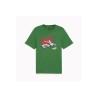 Camiseta de Manga Corta Hombre Puma SNEAKER BOX TEE 680175 86 Verde