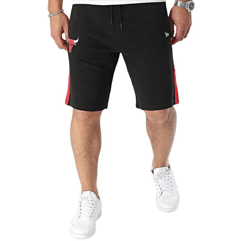 Pantalones Cortos Deportivos para Hombre New Era NBA MESH PANEL OS SHORTS CHIBUL 60435477 Negro