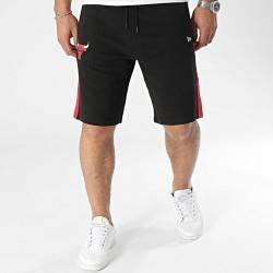 Pantalones Cortos Deportivos para Hombre New Era NBA MESH PANEL OS SHORTS CHIBUL 60435477 Negro