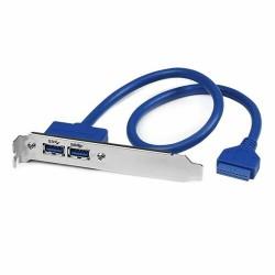 Cable USB Startech USB3SPLATE           IDC Azul