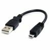 Cable USB a Micro USB Startech UUSBHAUB6IN          Negro