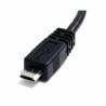 Cable USB a Micro USB Startech UUSBHAUB6IN          Negro