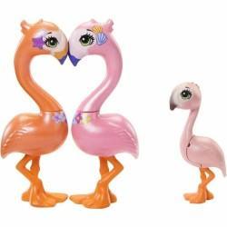 Muñeca Enchantimals FAMILLE DE FLAMANTS ROSES