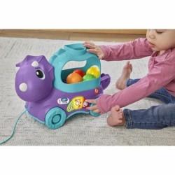 Dinosaurio Arrastre Fisher Price TRICERATOPS LANCE BALLES