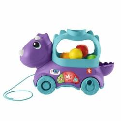 Dinosaurio Arrastre Fisher Price TRICERATOPS LANCE BALLES