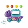 Dinosaurio Arrastre Fisher Price TRICERATOPS LANCE BALLES