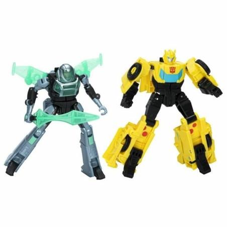 Figuras de Acción Hasbro Cyber-Combiner Bumblebee et Mo Malto