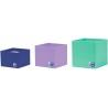 Set de Cajas Organizadoras Apilables Oxford Cartón (4 Unidades) 3 Piezas