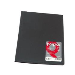 Carpeta Clasificadora Grafoplas Negro A4 (8 Unidades)