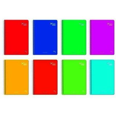 Cuaderno Pacsa Multicolor Din A4 5 Piezas 80 Hojas