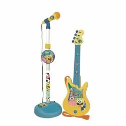 Guitarra Infantil Spongebob Micrófono Karaoke