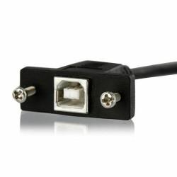 Cable USB Startech USBPNLBFBM1          USB B Negro