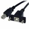 Cable USB Startech USBPNLBFBM1          USB B Negro