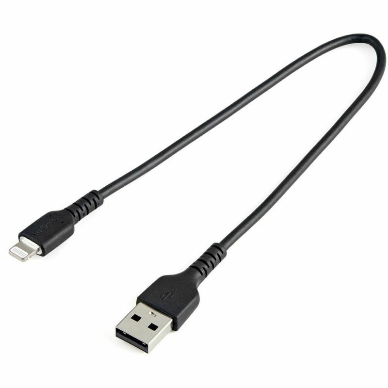 Cable USB a Lightning Startech RUSBLTMM30CMB USB A Negro