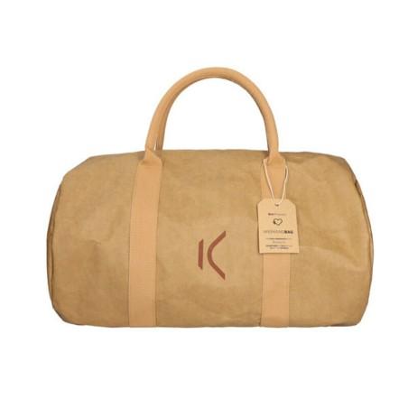 Bolsa de Viaje KSIX WeekendBag Marrón Eco-friendly papel kraft