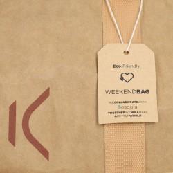 Bolsa de Viaje KSIX WeekendBag Marrón Eco-friendly papel kraft