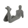 Figura Decorativa Home ESPRIT Gris 39 x 13,5 x 20,8 cm