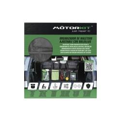 Organizador de Maletero de Coche Motorkit MOT2705 Negro Ajustable