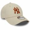 Gorra Mujer New Era  9FORTY NEYYAN 60435209 Beige