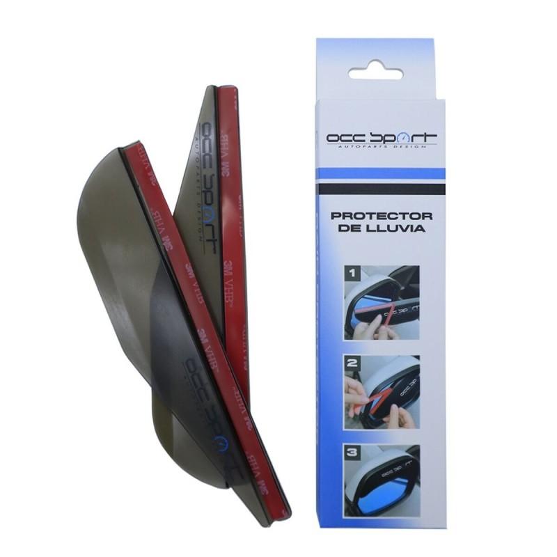 Protector antilluvia para retrovisor OCC Motorsport OCCDEC020 Ahumado Universal 2 Piezas