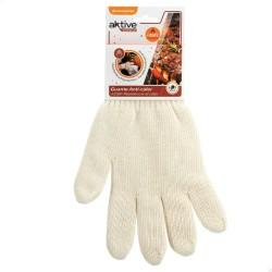 Guante para barbacoa Aktive 24 Unidades Beige